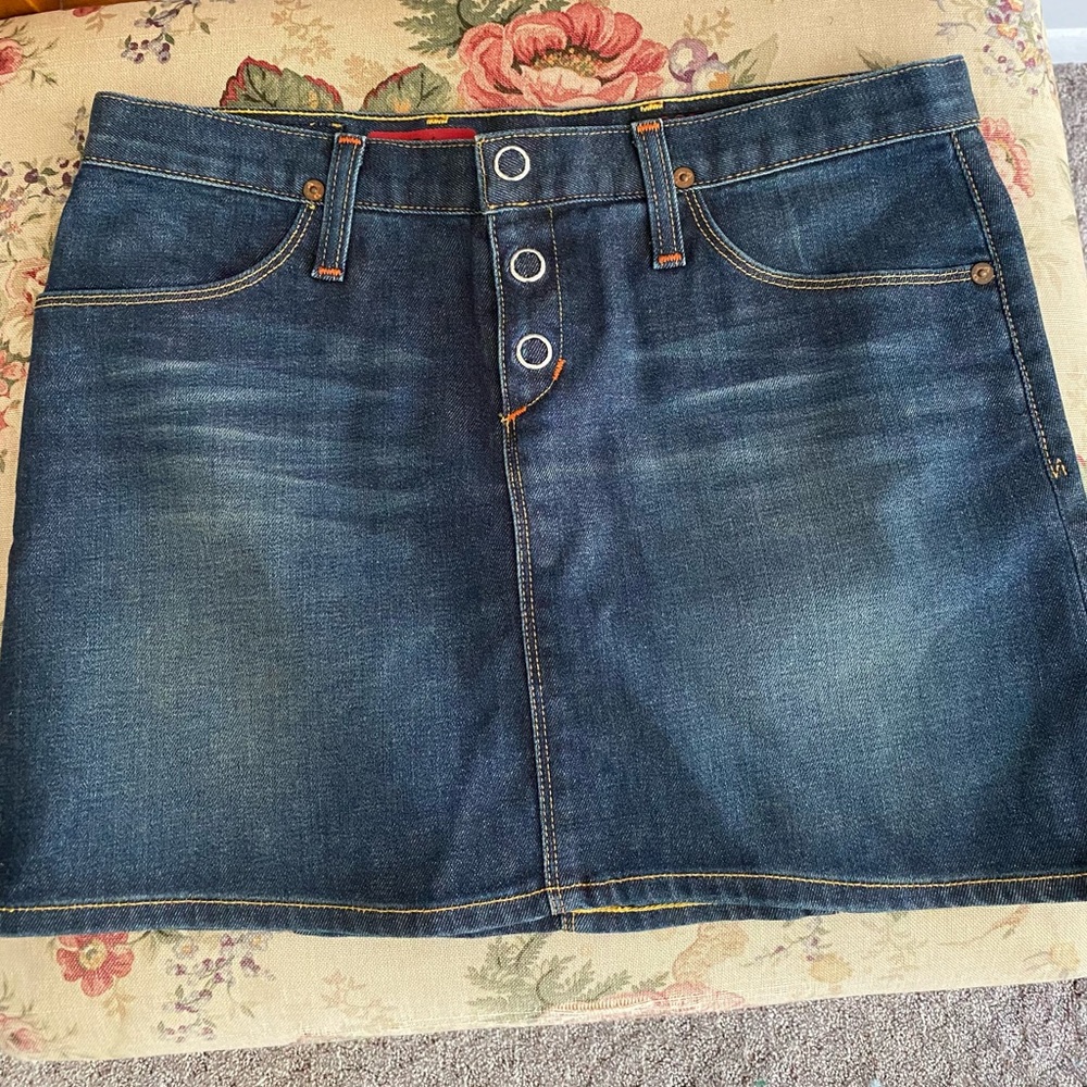 AG Denim mini skirt! So cute and comfy!